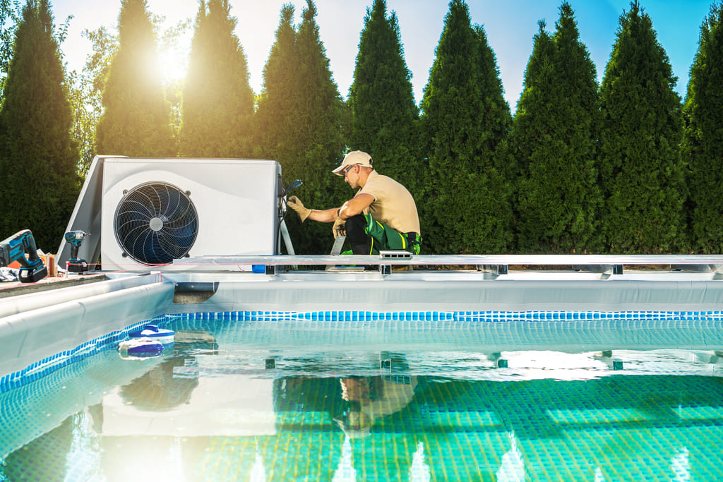 Poolvärmare pump